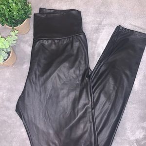 Black Leather Pants🔥